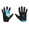 rukavice FORCE MTB POWER, černo-modré M