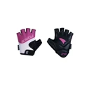 rukavice FORCE RAB 2 KID, černo-růžovo-bílé M
