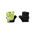 rukavice FORCE WOLFIE KID, fluo M