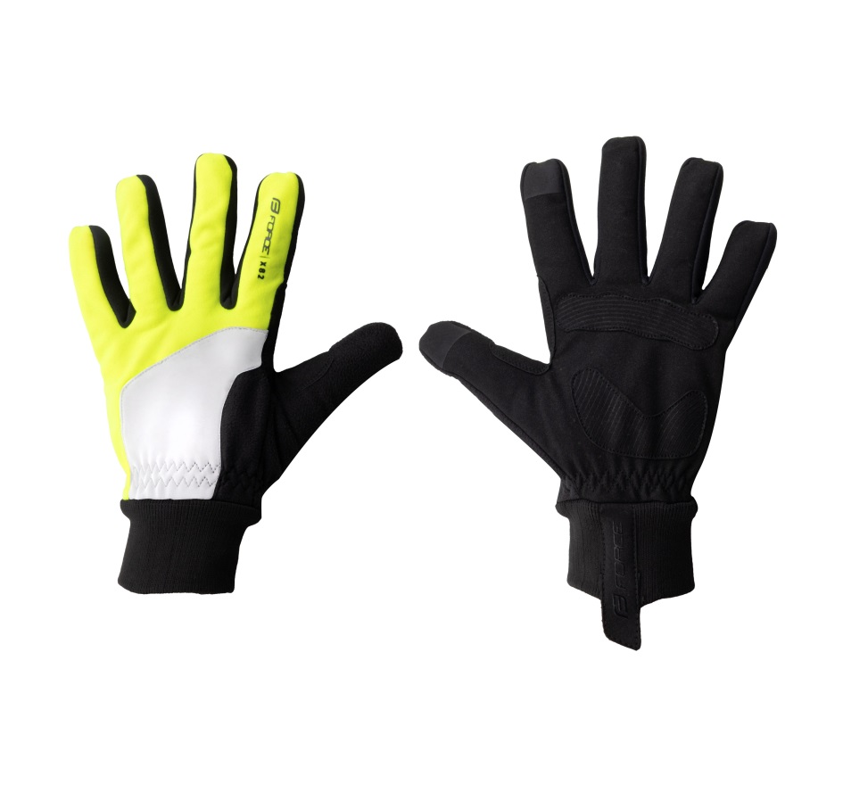 rukavice FORCE X82, fluo