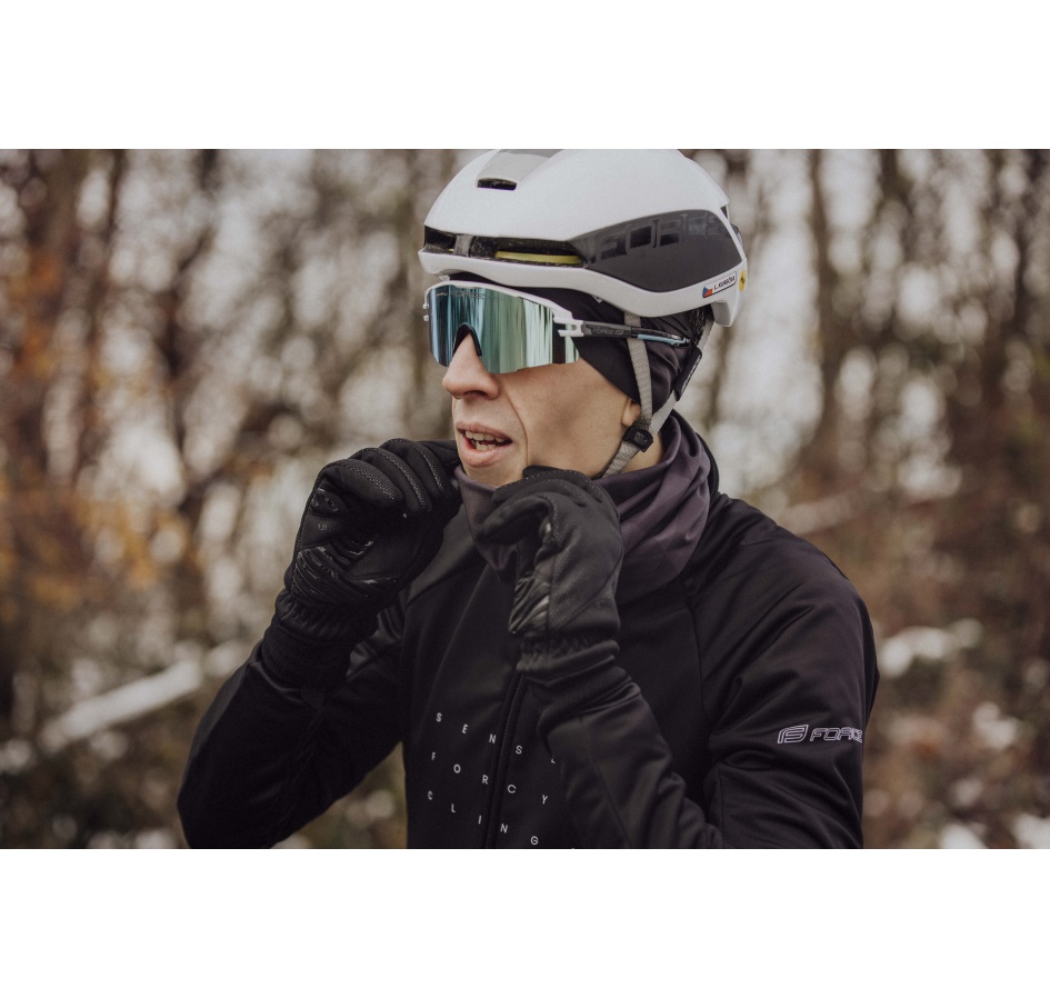 rukavice zimní FORCE ULTRA TECH 2, černé