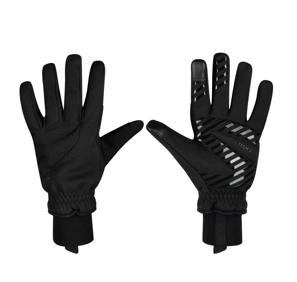 rukavice zimní FORCE ULTRA TECH 2, černé XL