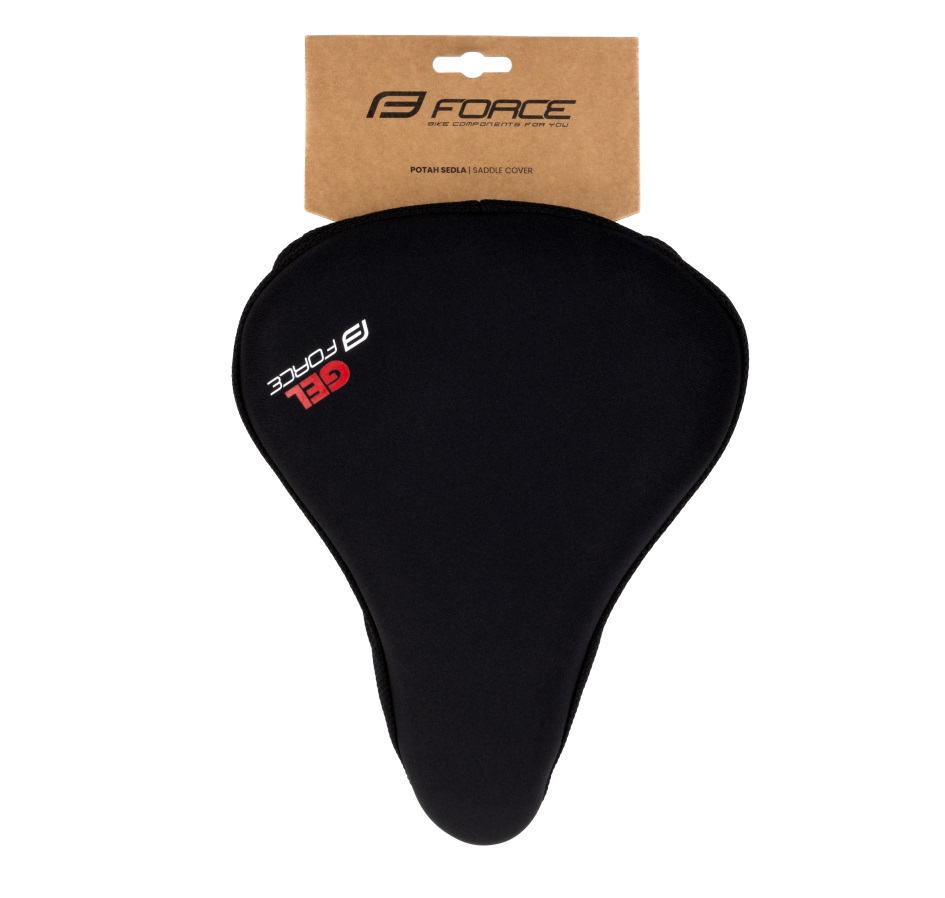 saddle cover FORCE GEL 280 x 200 mm not shaped