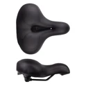 saddle FORCE BAXTER GEL PLUS tourist, black