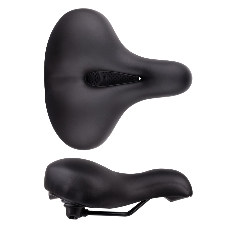 saddle FORCE BAXTER PLUS tourist, black