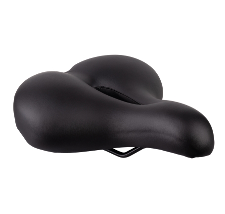 saddle FORCE BAXTER PLUS tourist, black