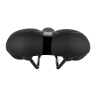 saddle FORCE COMFORT GEL MAN tourist, black