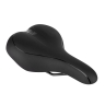 saddle FORCE COMFORT GEL MAN tourist, black