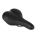 saddle FORCE COMFORT GEL tourist, black