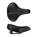 saddle FORCE GRACE UNI with spring, black