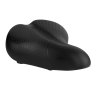 saddle FORCE GRACE UNI with spring, black