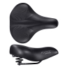 saddle FORCE GRACE UNI with spring, black
