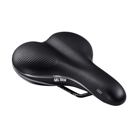 saddle FORCE LADY GEL TECH, black