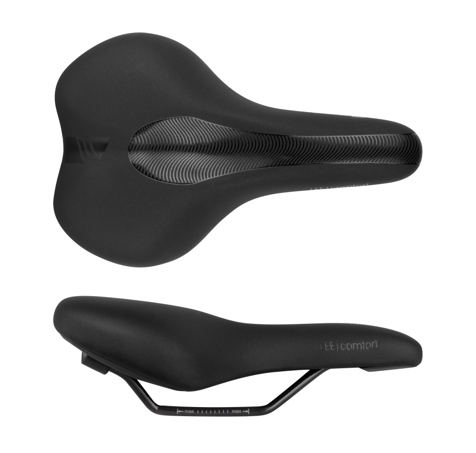 saddle FORCE LEE COMFORT ladies tourist , black
