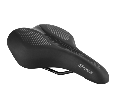 saddle FORCE LINGA2 tourist lady, black
