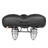 saddle FORCE NOVA2 UNI with spring, black