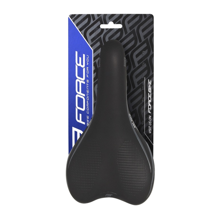 saddle FORCE RIDER GEL TECH, black