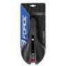 saddle FORCE ROS HOLE+ sport, black-grey