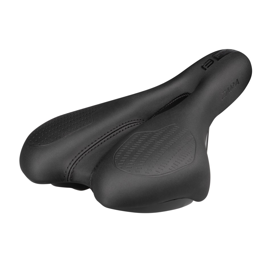 saddle FORCE ZARA ladies tourist,matt/glossy black