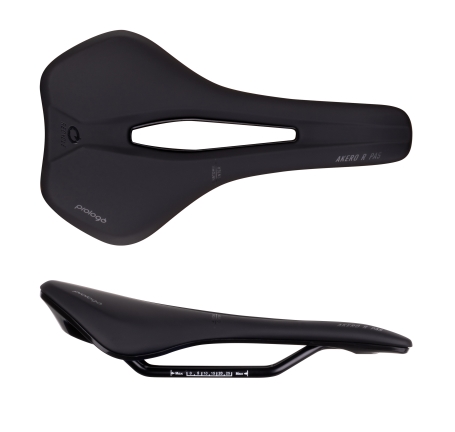 saddle PROLOGO AKERO R PAS RECYCLED STEEL 150,blk