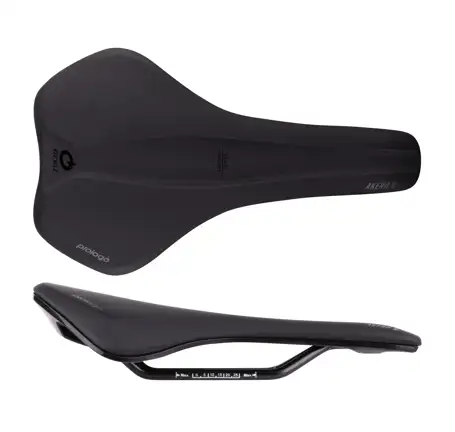 saddle PROLOGO AKERO R RECYCLED STEEL 150, black