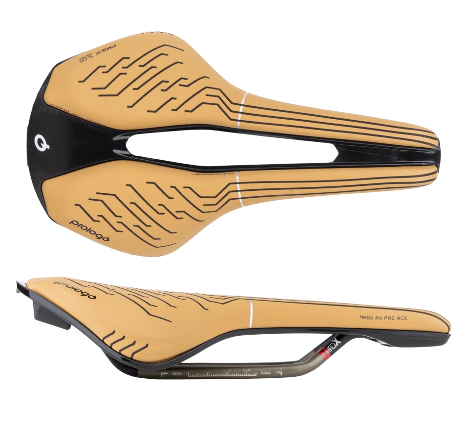 saddle PROLOGO NAGO R4 PAS AGX TiROX 137 SC brown