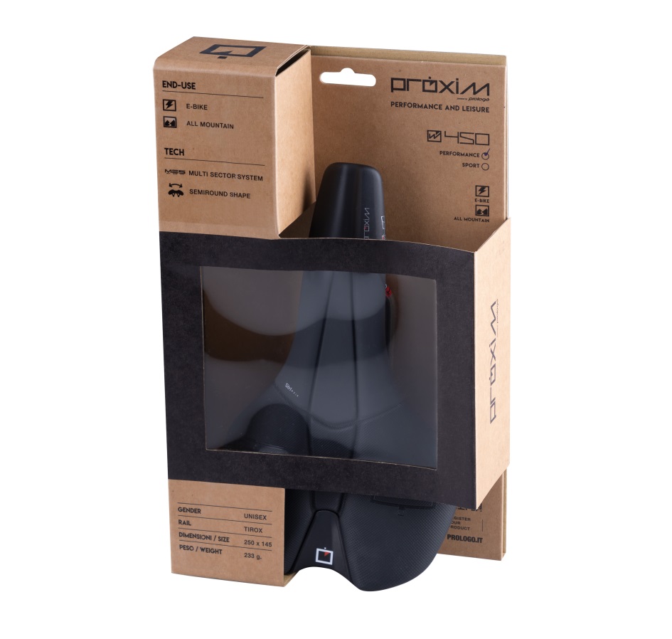 saddle PROLOGO PROXIM W450 TIROX 145 black