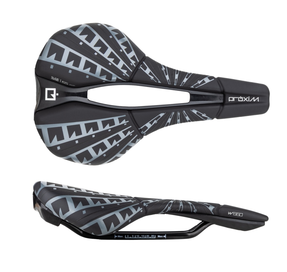 saddle PROLOGO PROXIM W660 PAS RSTEEL SC 155 black