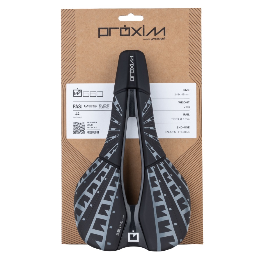 saddle PROLOGO PROXIM W660 PAS TiROX SC 145 black