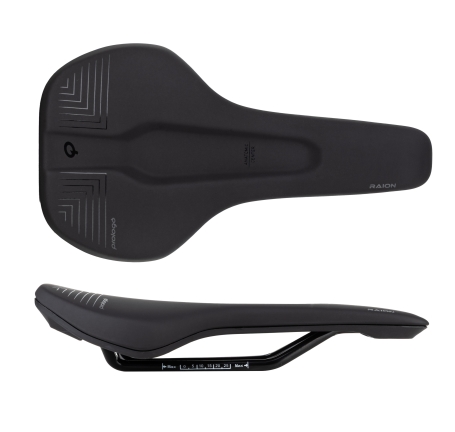 saddle PROLOGO RAION 135 RECYCLED STEEL, black