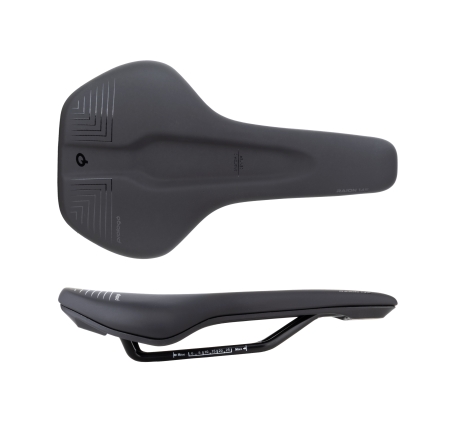 saddle PROLOGO RAION 145 RECYCLED STEEL, black
