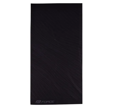 šátek FORCE LAYER léto, černý UNI