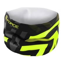 scarf FORCE SPIKE spring/fall, black-fluo UNI