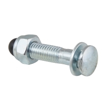 screw with matrix from seatpost M8x35mm Fe, silver