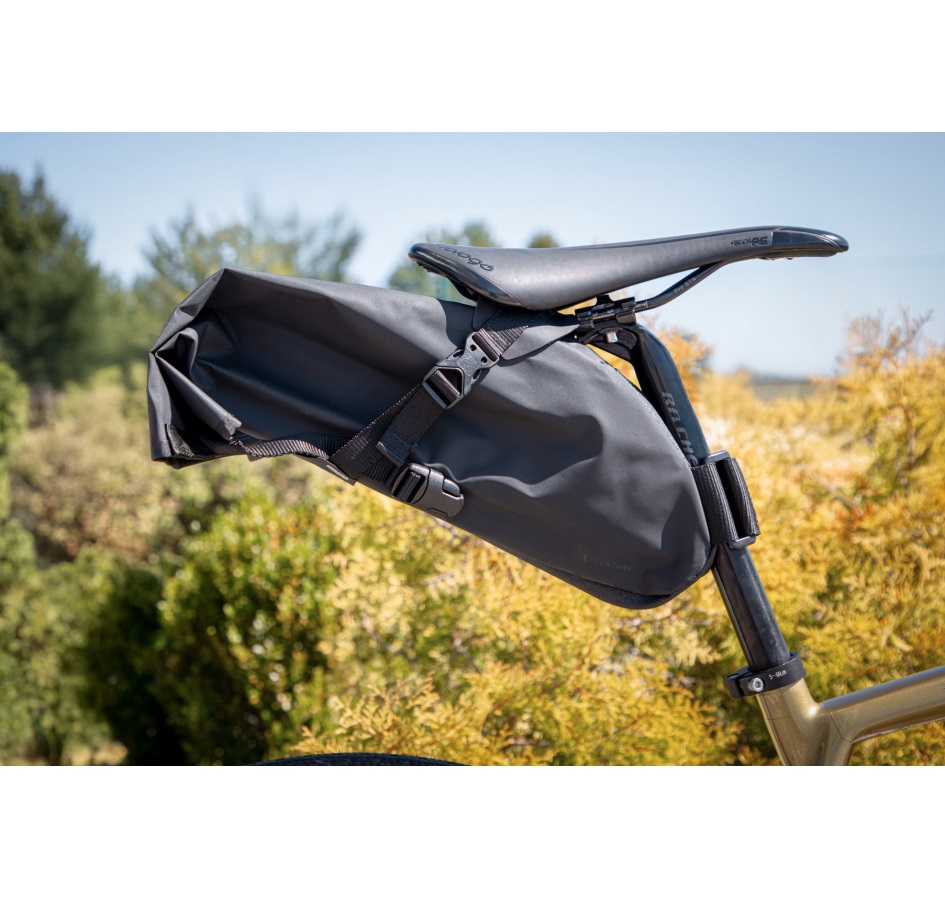 seat bag FORCE ADVENTURE L, black