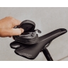 seat bag FORCE MINIBAG M velcro, black