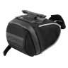 seat bag FORCE RIDE 2 klick, black M