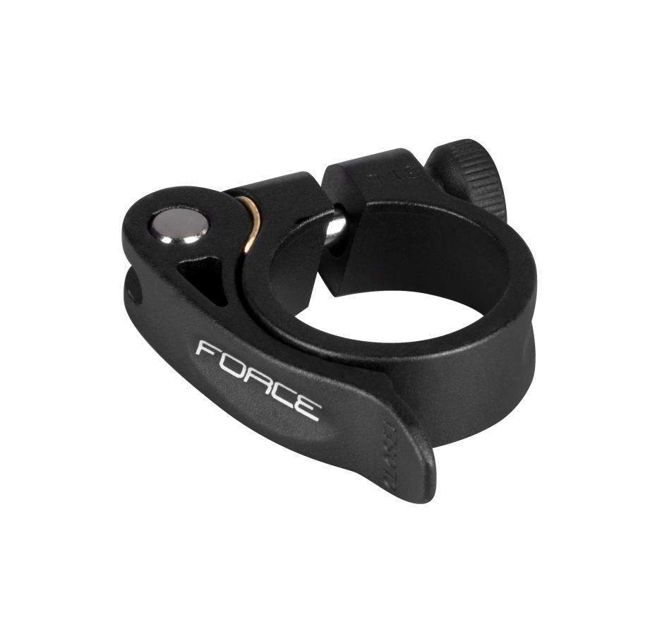 seat clamp FORCE C4.4 with QR 31,8mm Al,matt black