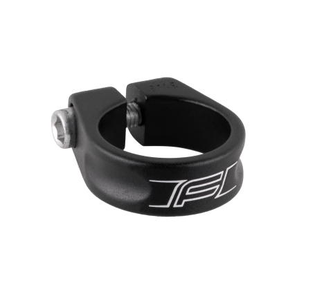 seat clamp FORCE for hex screw 31,8mm Al, black