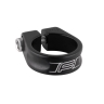 seat clamp FORCE for hex screw 31,8mm Al, black