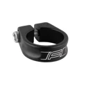 seat clamp FORCE for hex screw 31,8mm Al, black