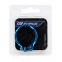 seat clamp FORCE for hex screw 34,9mm Al, blue
