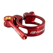 seat clamp FORCE with QR 34,9mm Al, red