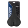 sedlo FORCE COMFORT GEL pánské turistické, černé