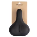 sedlo FORCE COMFORT GEL UNI turistické, černé