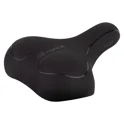 sedlo FORCE COMFORT GEL UNI turistické, černé