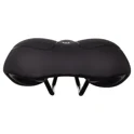 sedlo FORCE COMFORT GEL UNI turistické, černé