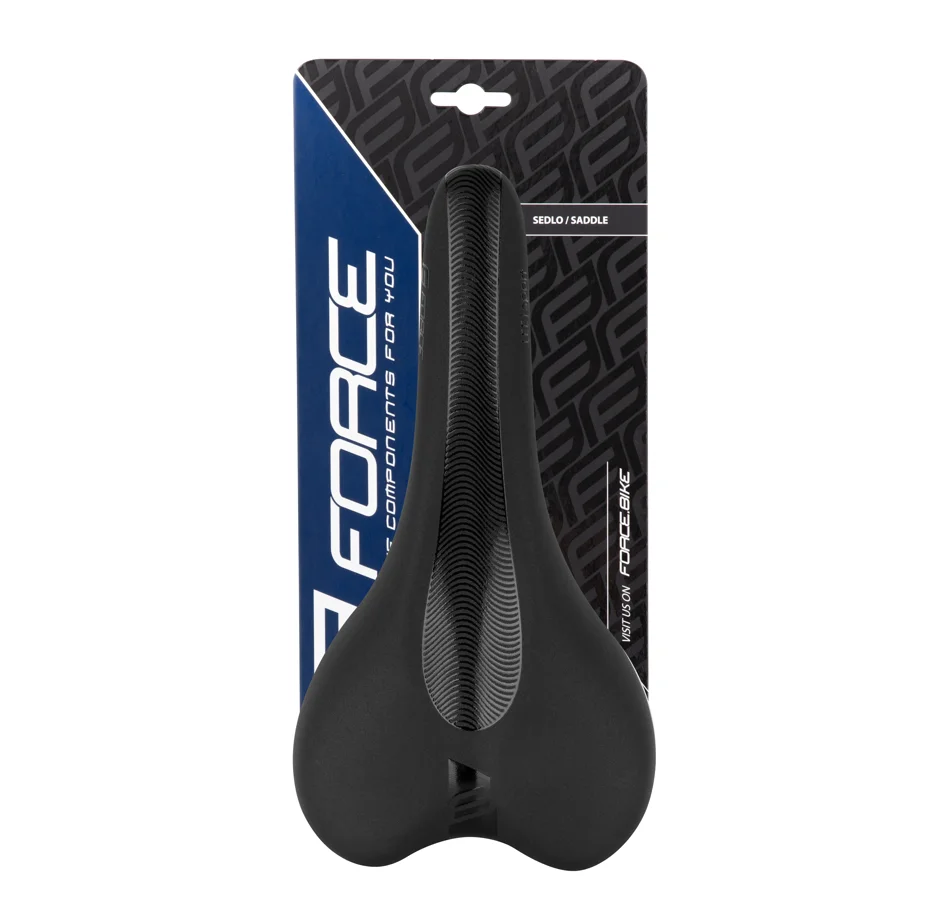 sedlo FORCE LEE SPORT pánské sportovní, černé