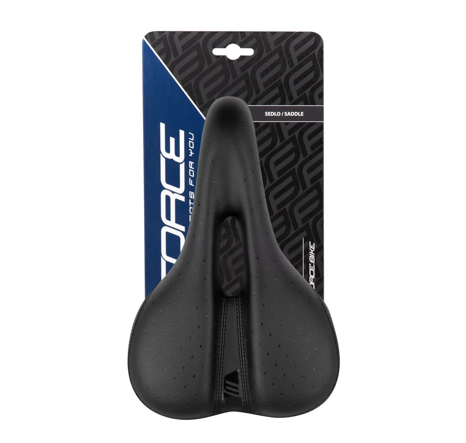 sedlo FORCE LUNA UNI turistické,s elastomerem