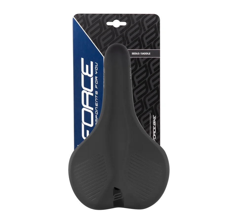 sedlo FORCE MINX UNI turistické, černé